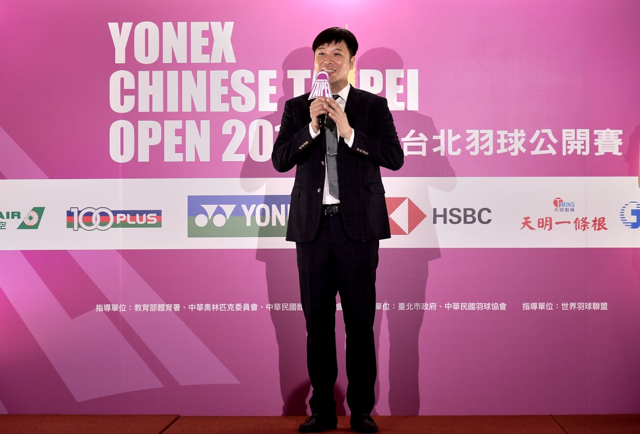 台北羽球公開賽10月2日小巨蛋登場  