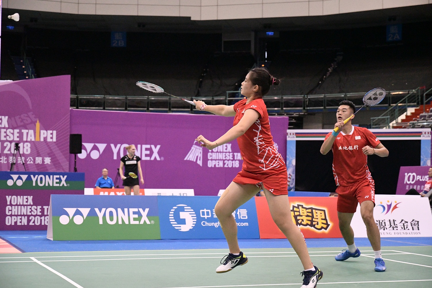 台北羽球公開賽第三日12：00場王齊麟／李佳馨晉級八強