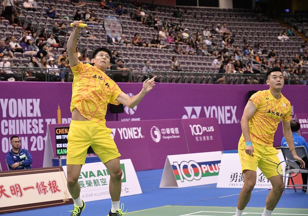 台北羽球公開賽10月3日 20:40中華隊雙種子男雙皆勝