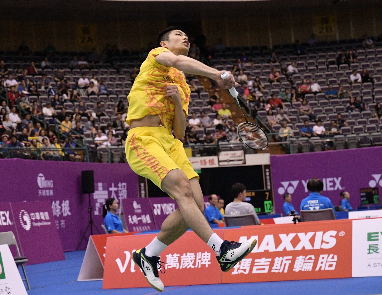 台北羽球公開賽 周天成找回衝勁晉級四強