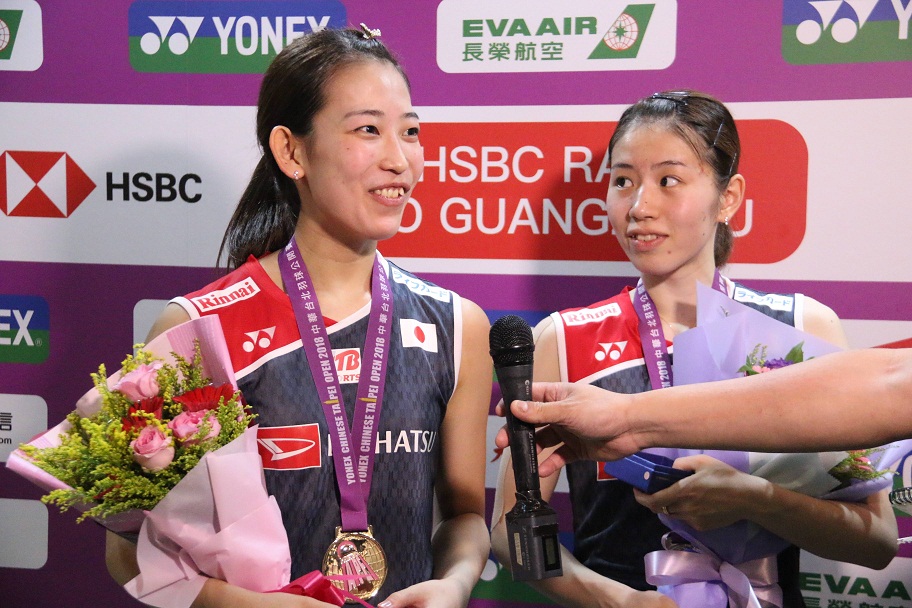 女雙櫻花姊妹鬩牆  志田千洋╱松山奈未今年首冠