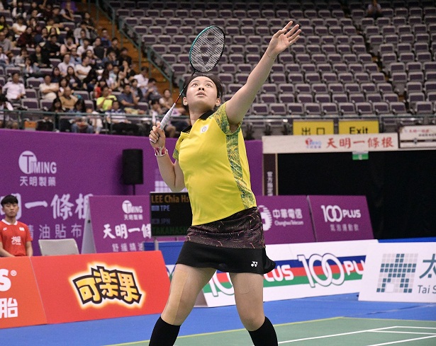 10月3日14：00場次 中華李佳馨再次直落二取得本日第二勝